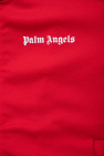 Palm Angels Kids Crew Neck Sweater In Angora