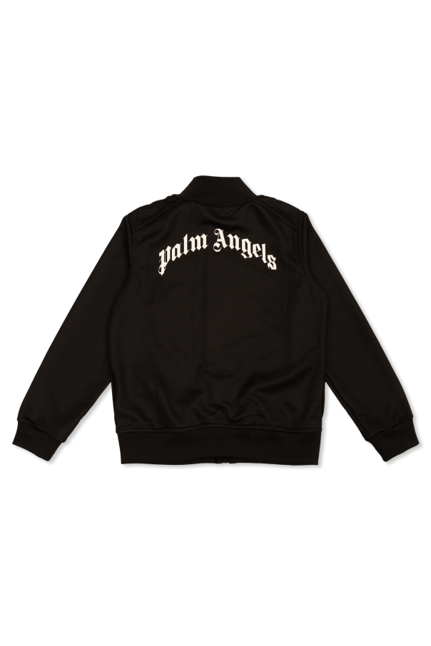Palm Angels Kids Sweatshirt mit Reißverschluss