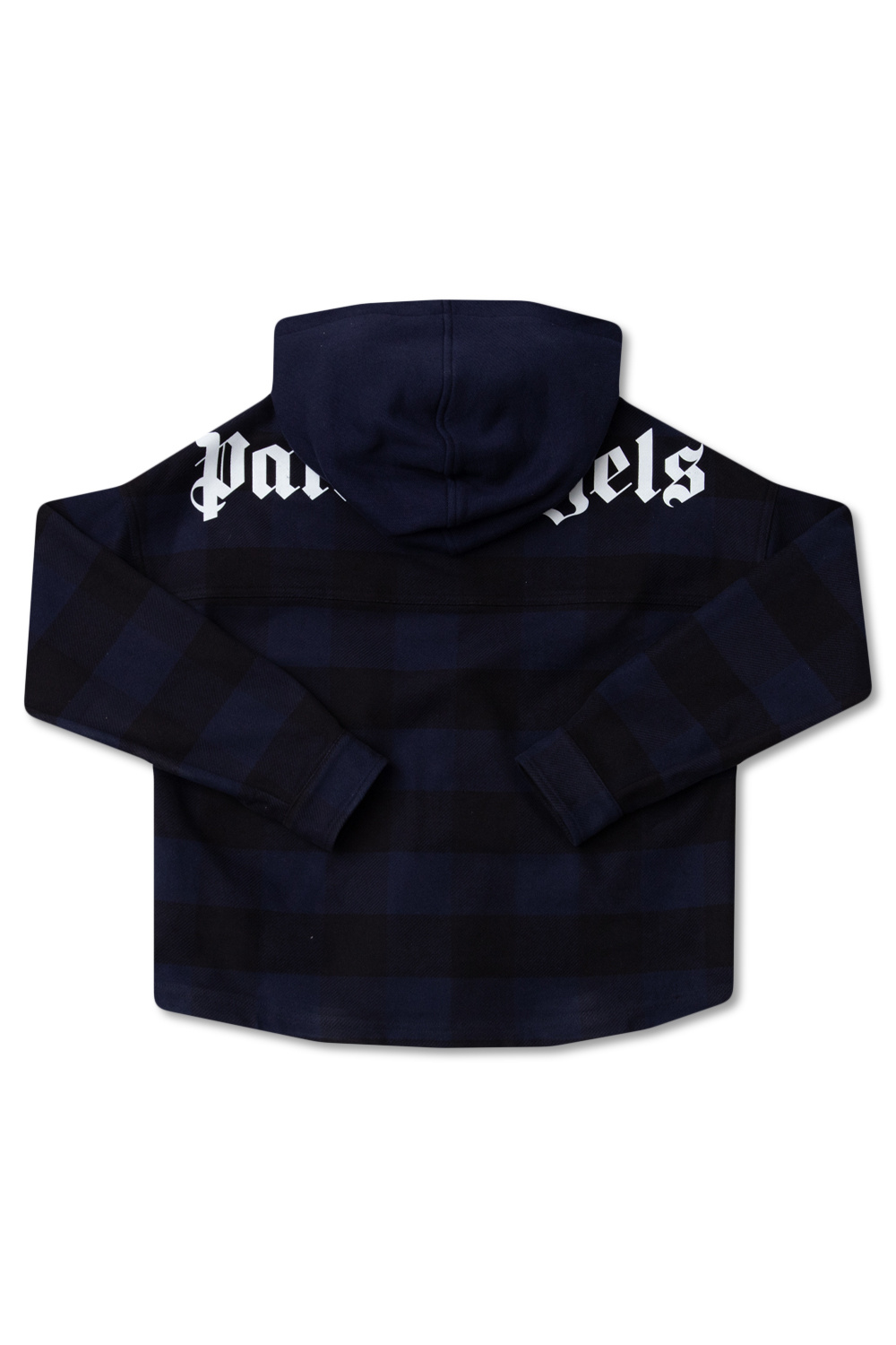 Palm Angels Kids material shirt with detachable hood