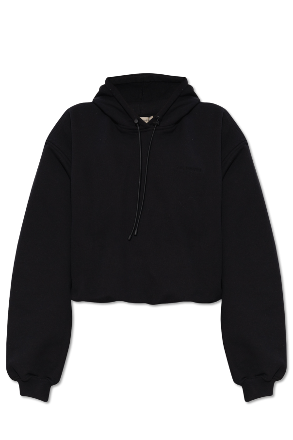 Black ‘Bushra’ oversize hoodie The Mannei - Vitkac GB