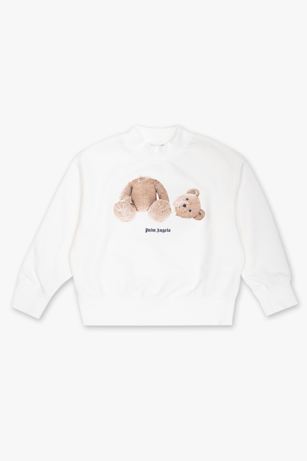 Sweatshirt with teddy bear od Palm Angels Kids