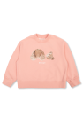 Palm Angels Kids PINK Printed sweatshirt