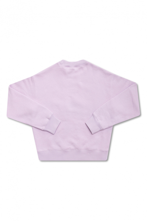 Keepsake The jacket scallop-edge linen shirt Sweatshirt with logo