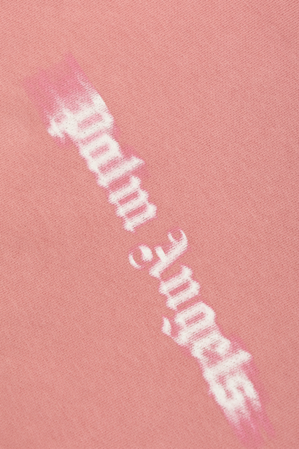 Palm Angels Kids Sudadera con logotipo estampado