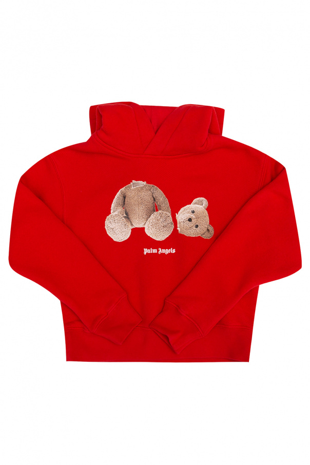 Palm Angels Kids Printed hoodie