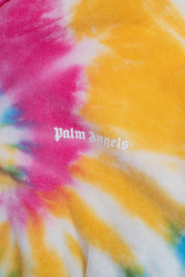 Palm Angels Kids Sherpa Patches hoodie