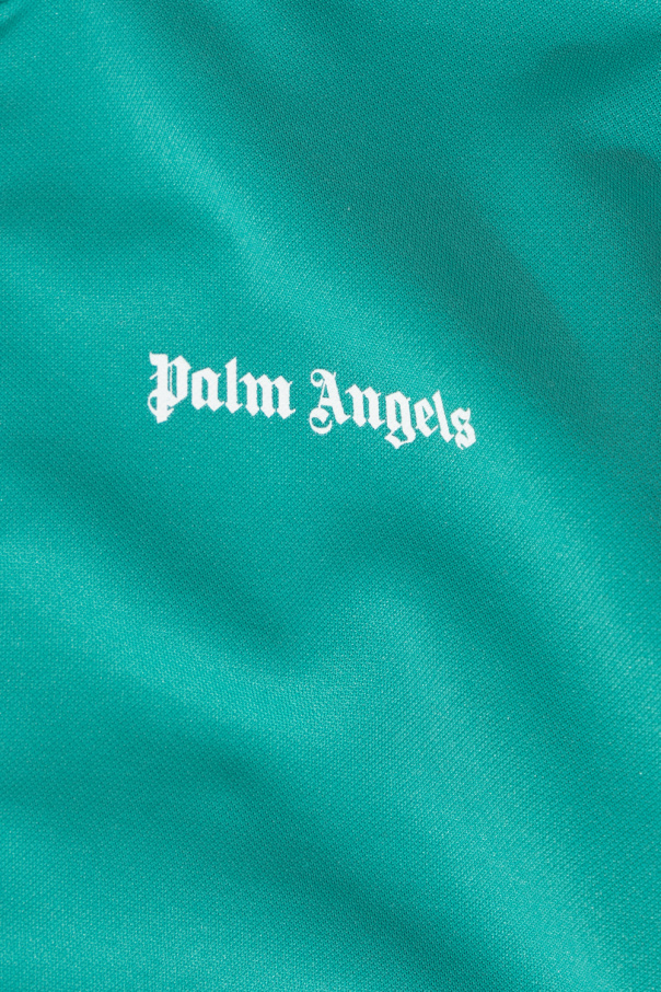 Palm Angels Kids Sweatshirt with standing collar
