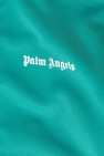 Palm Angels Kids Inspired Unisex-T-Shirt mit Logo-Prints in Burgunderrot