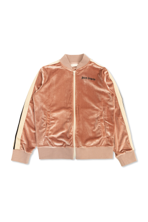 Sudadera de terciopelo con cremallera