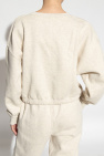American Vintage cream Cotton sweatshirt