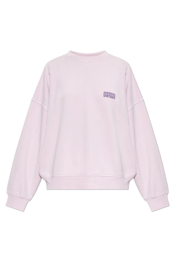 Sweatshirt with printed logo od American Vintage