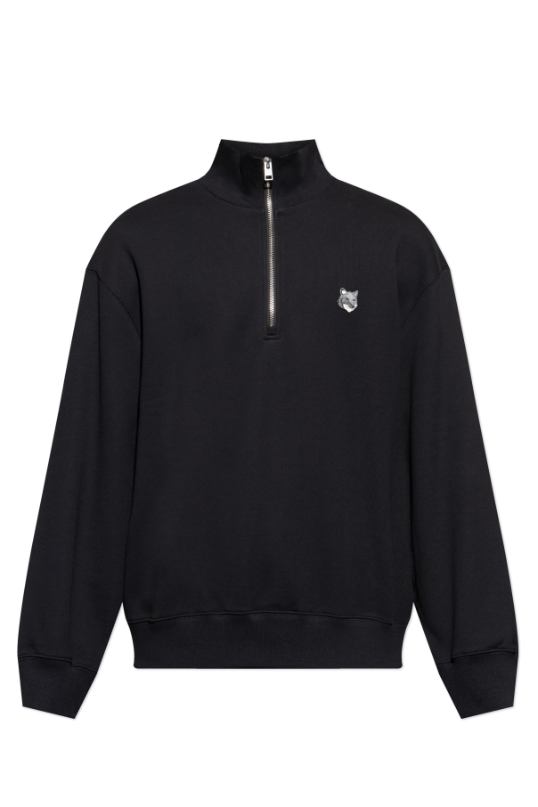 Sweatshirt with stand-up collar od Maison Kitsuné