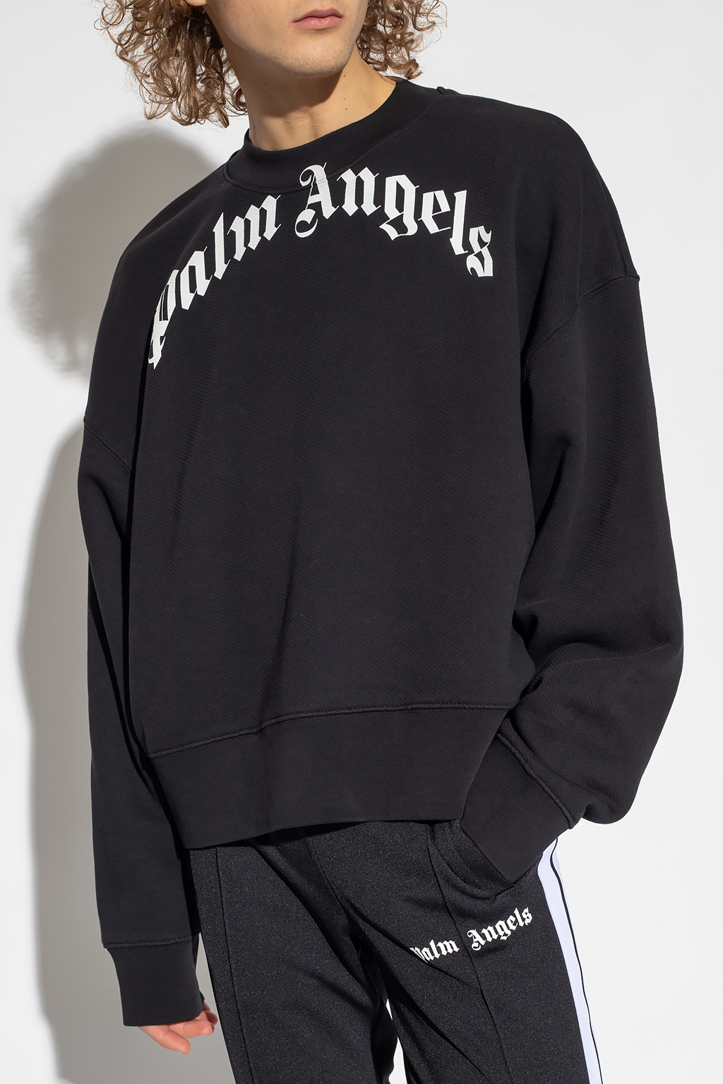 Palm Angels BALMAIN PATTERNED SWEATSHIRT