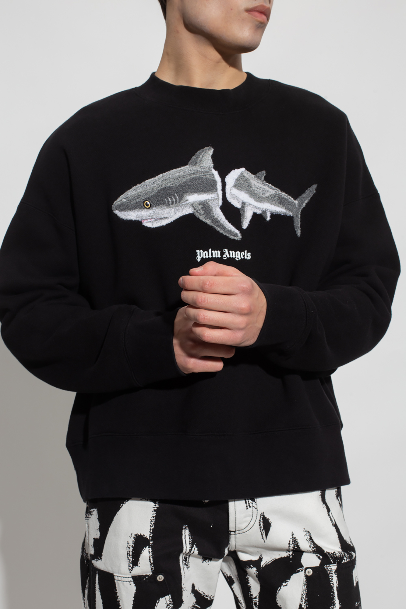 Palm Angels Sweatshirt with animal motif