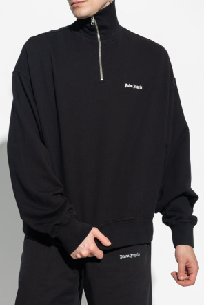 Palm Angels Sweatshirt with stand collar
