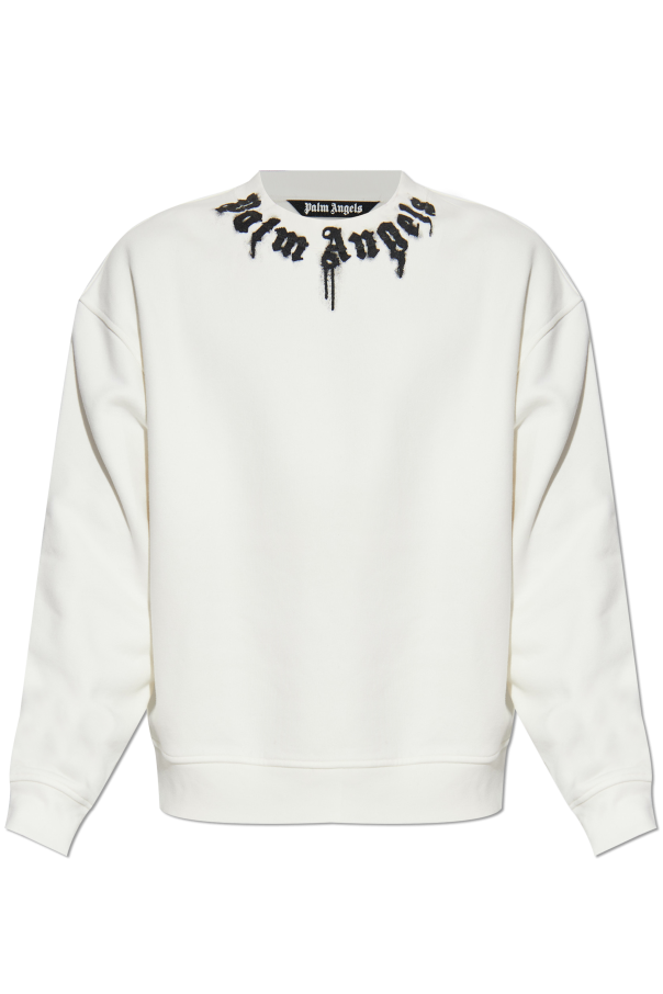 Sweatshirt with printed logo od Palm Angels
