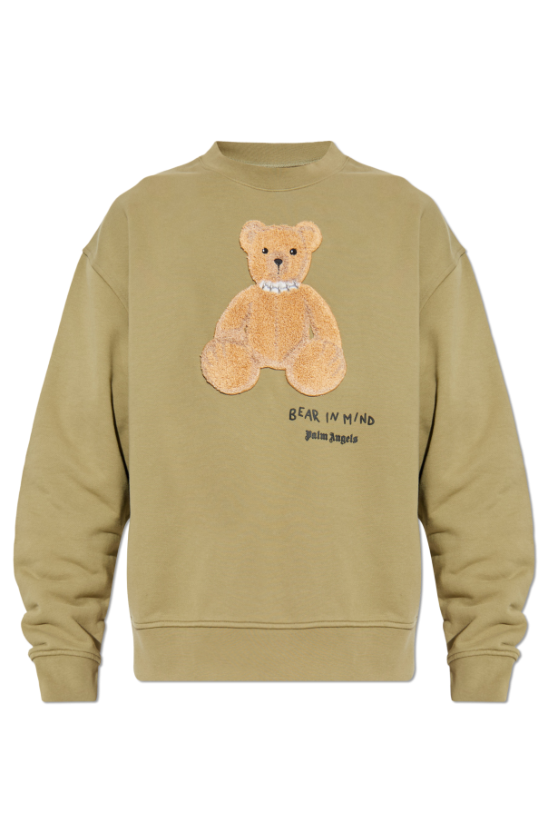 Sweatshirt with a distinctive teddy bear motif od Palm Angels