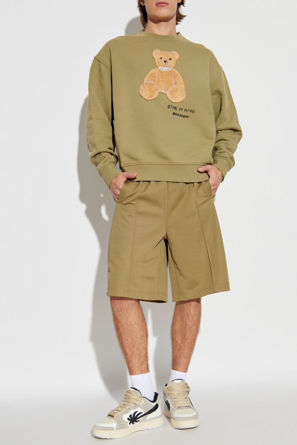Palm Angels Sweatshirt with a distinctive teddy bear motif