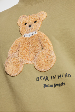 Palm Angels Sweatshirt with a distinctive teddy bear motif