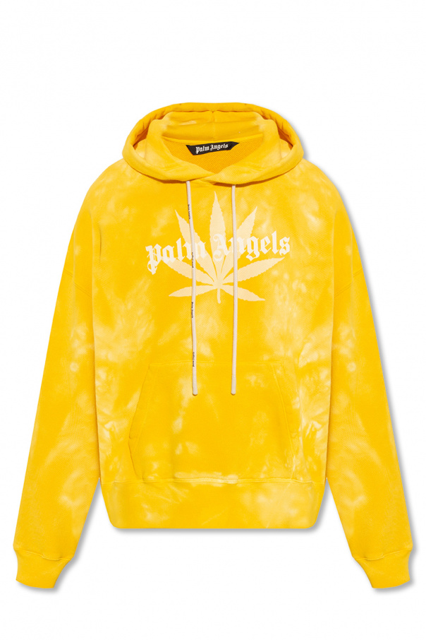 Palm Angels hoodie draped with logo