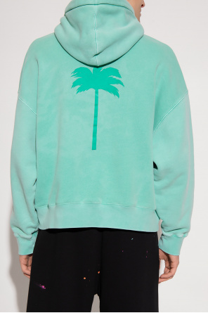 Palm Angels Dkny Kids TEEN logo-print hooded jacket