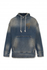 Palm Angels BLUE Denim hoodie