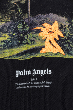 Palm Angels Printed Low hoodie