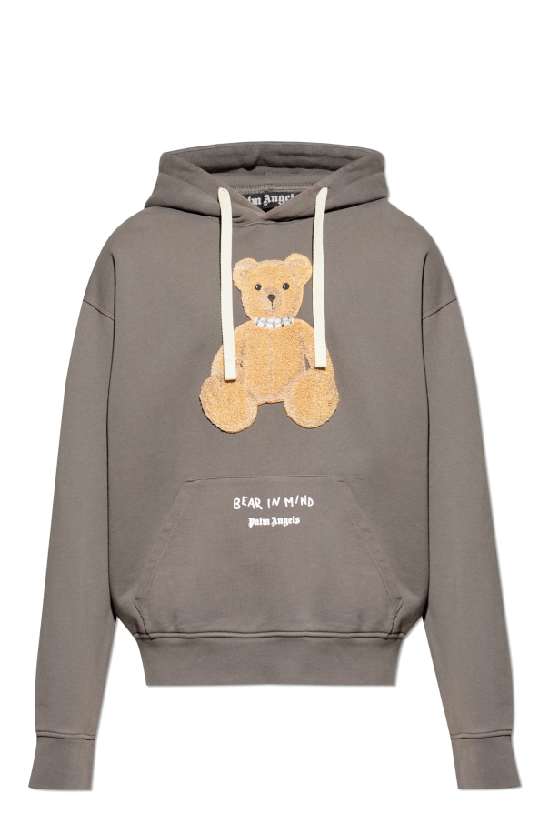 Sweatshirt with a distinctive teddy bear motif od Palm Angels