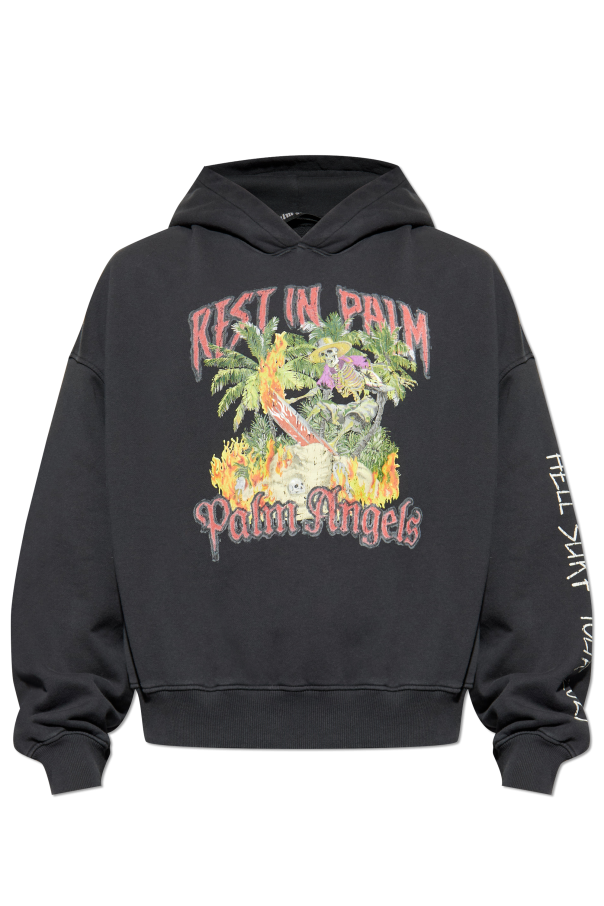 Sweatshirt with colorful print od Palm Angels