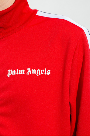 Palm Angels Track jacket gris with high neck