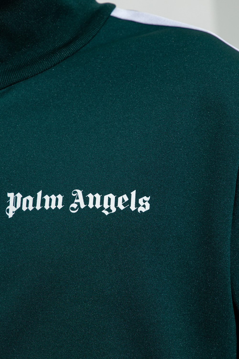 Palm Angels Womens White Collar Shirt