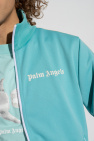 Palm Angels BLUE Sweatshirt with logo
