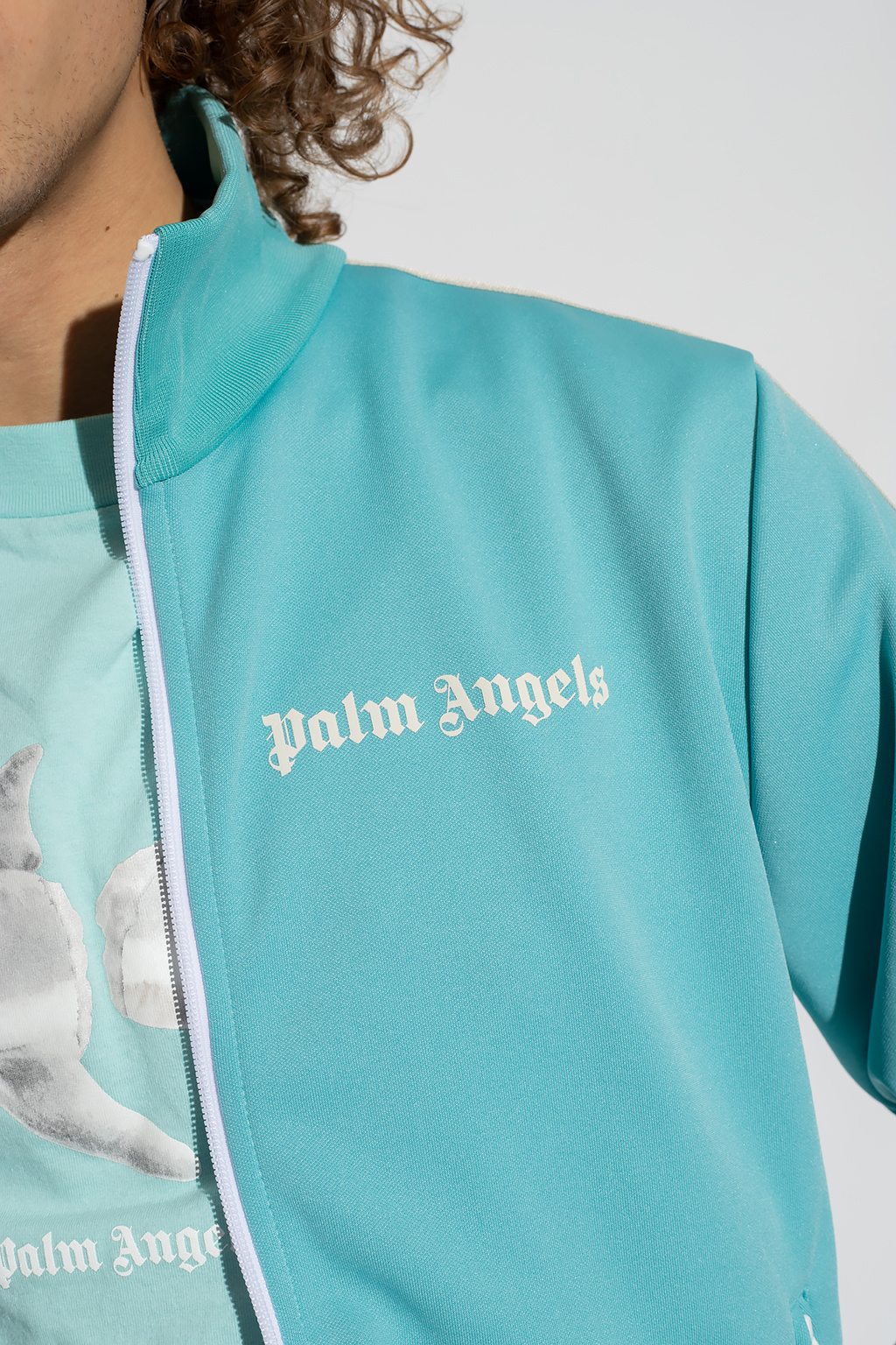 Palm Angels Easy pullover hoodie style