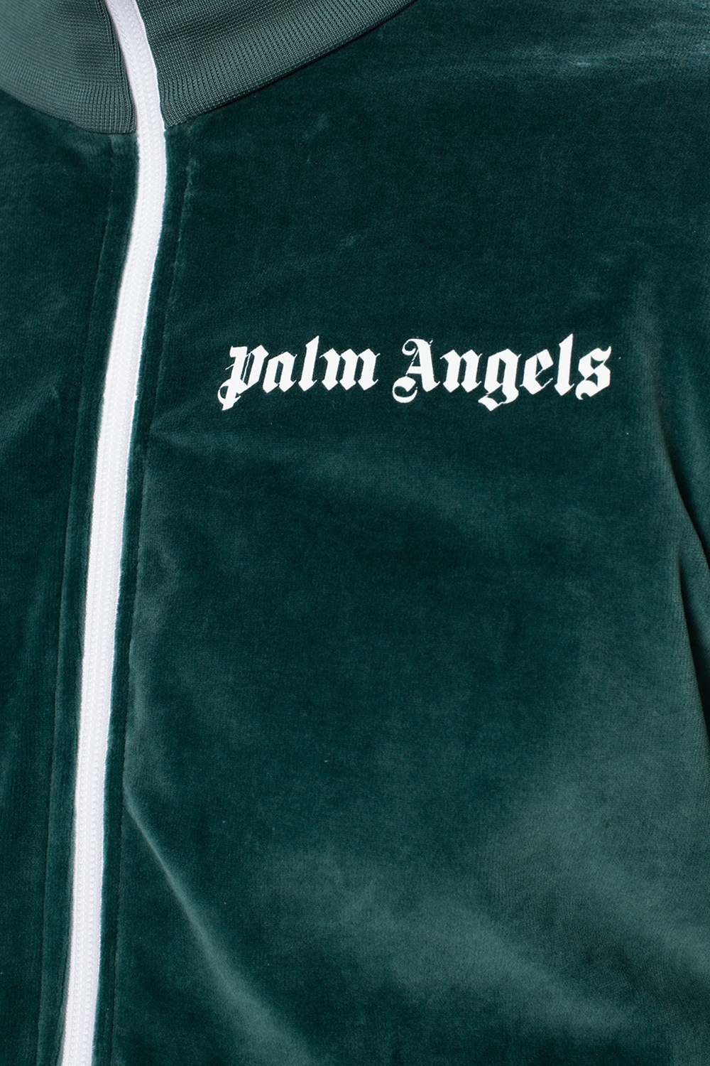 GenesinlifeShops Germany - Velour sweatshirt Long Palm Angels