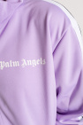 Palm Angels Balmain monogram-detail striped shirt