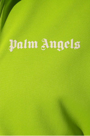 Palm Angels Versace Blouson Nylon Sweatshirt With Logo Print