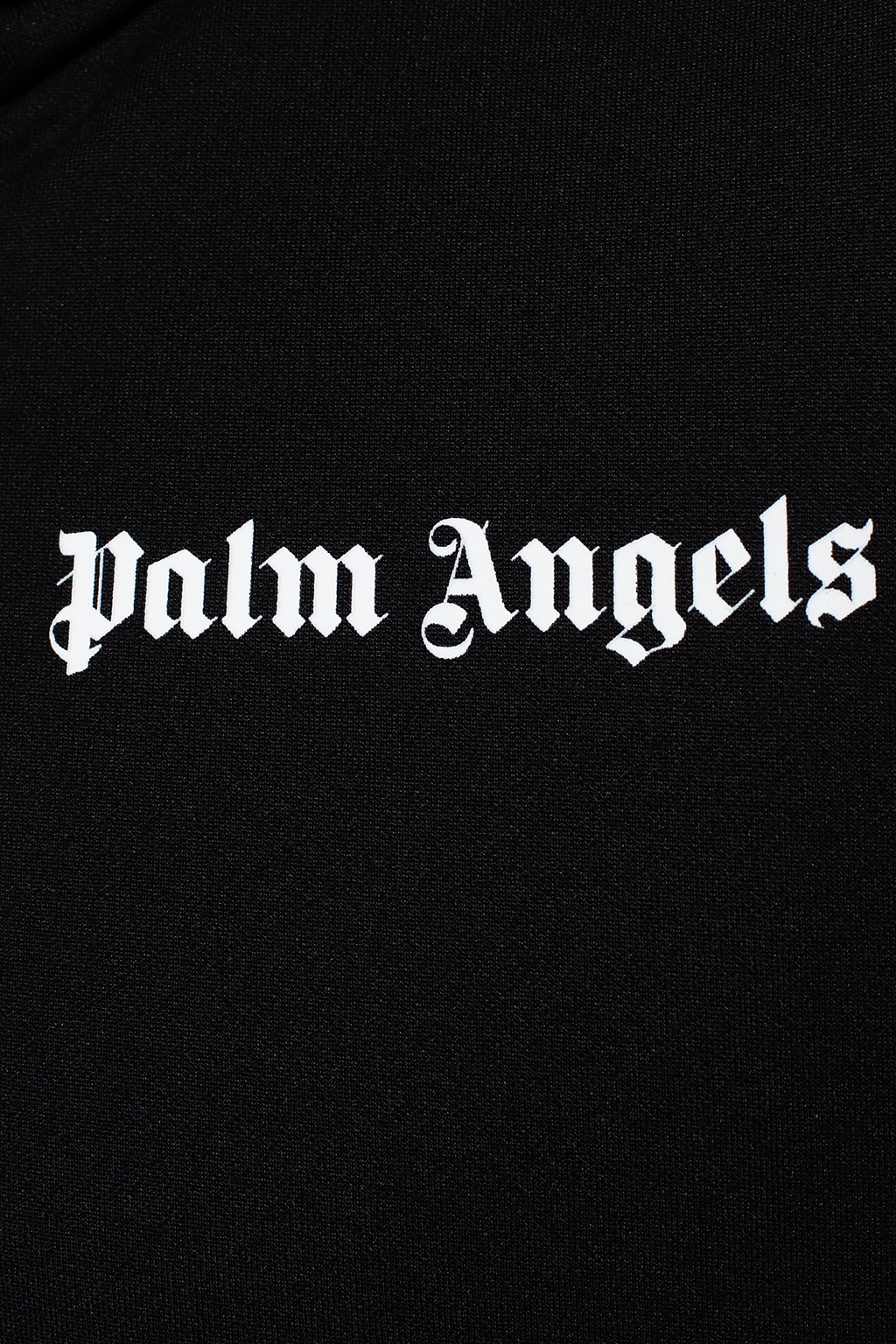 Palm Angels Logo Hoodie Black/White Men's - FW22 - US