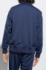 Palm Angels NAVY BLUE Sweatshirt with standing collar