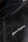 Palm Angels BLACK Jacket with logo