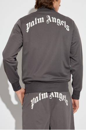 Palm Angels Sweatshirt with a stand-up collar