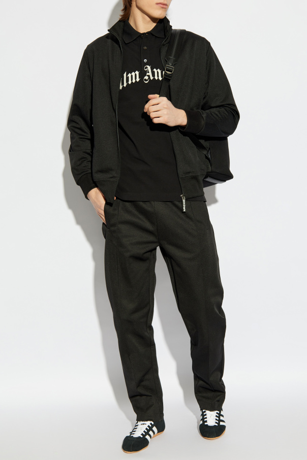 Palm Angels Sweatshirt with stand-up collar