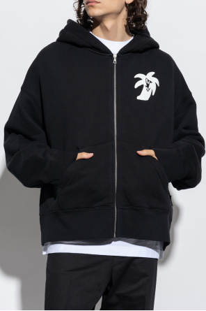 Palm Angels Logo-printed hoodie