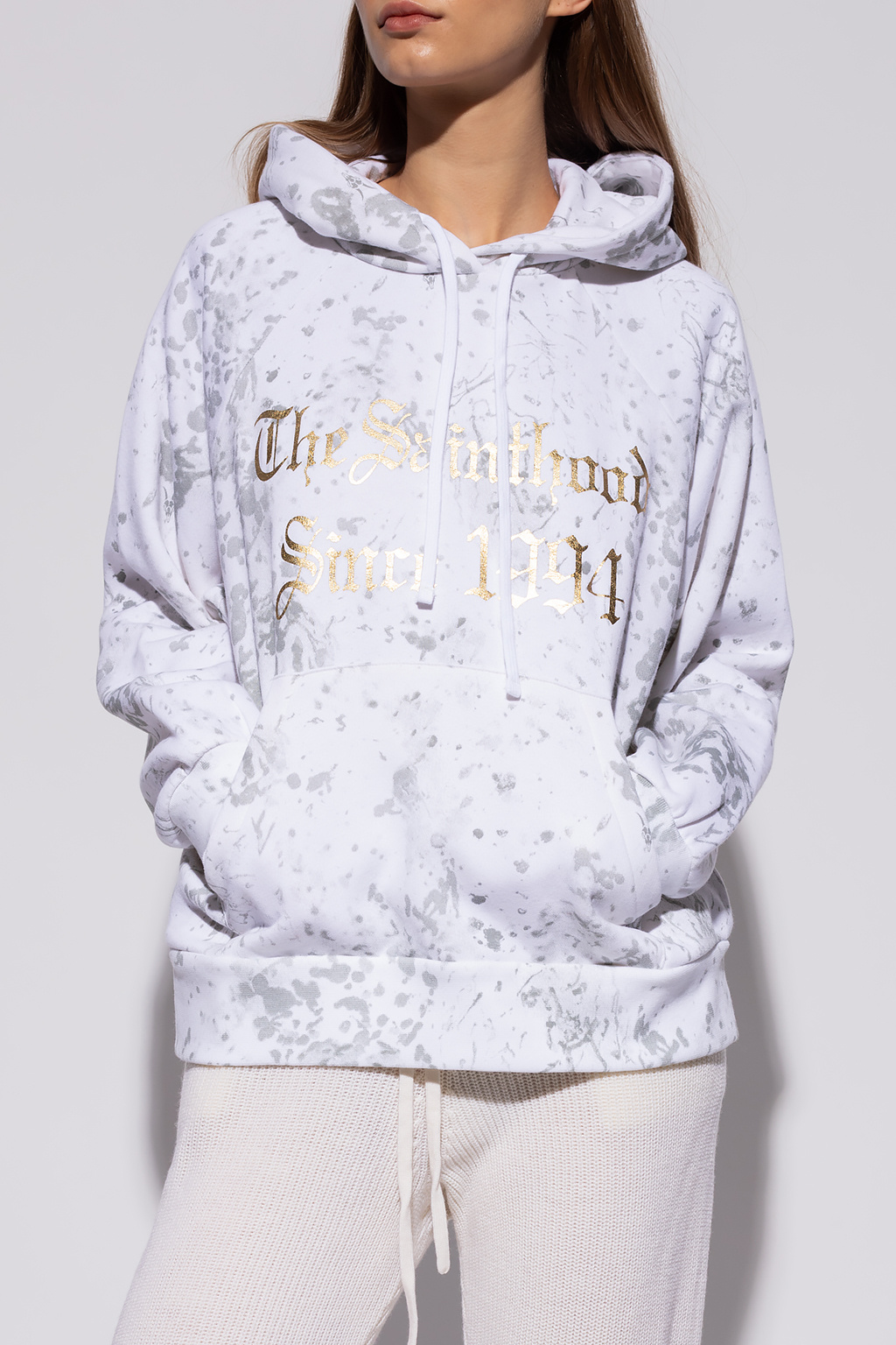 AllSaints ‘Portland’ printed hoodie