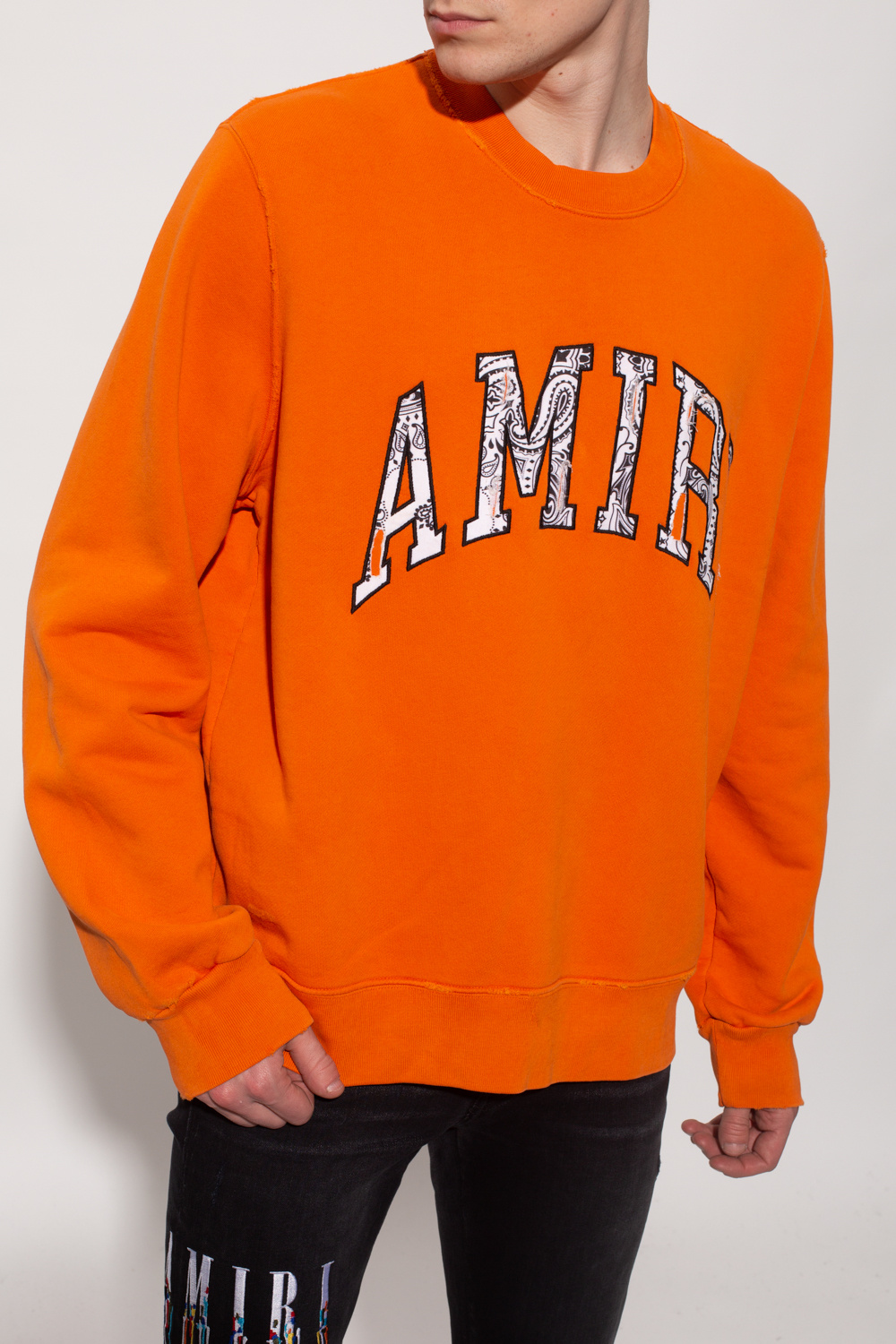 Amiri Sunshine Waves Long Sleeve Shirt