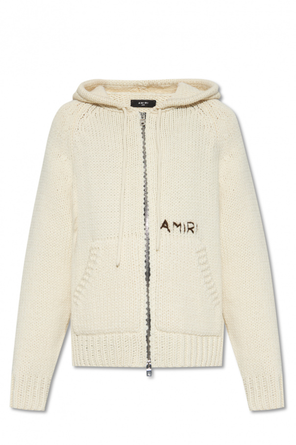 Amiri Hooded wool sweater