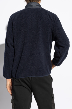 A.P.C. Fleece with a stand-up collar