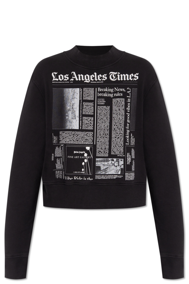 Sweatshirt with print od Palm Angels