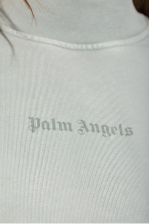 Palm Angels long-sleeve cargo shirt Grün