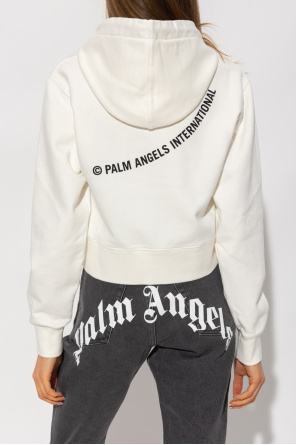 Palm Angels Man Fall in Love Snoopy Licenced Regular Fit Hooded Long Sleeve Knitted Sweat Shirt