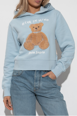 Palm Angels Sweatshirt with a characteristic teddy bear motif